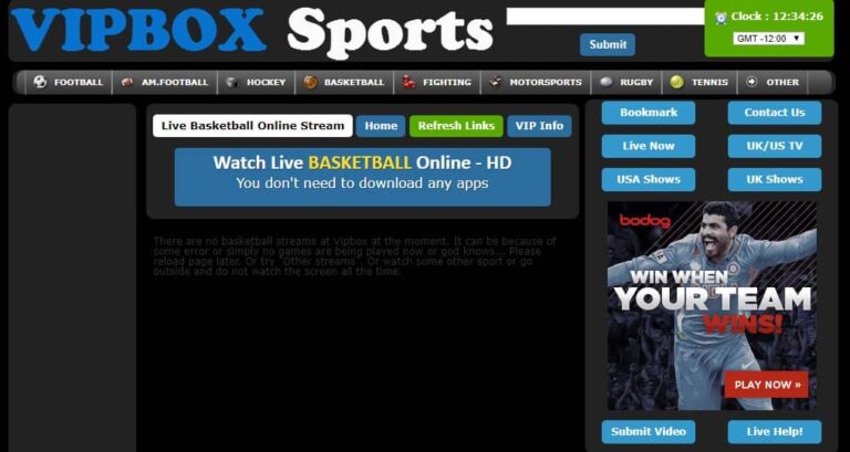 Top 25 VIPBox Alternatives Sites For Live Sports