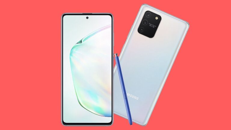 Leaked Were the First Pictures of the Samsung Galaxy Note 10 Lite